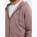Vyriškas džemperis Pitbull Lancaster 2 Hooded Zip Sweatshirt washed burgundy 4