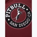 Vyriški marškinėliai Pitbull San Diego CA black burgundy 7