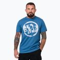 Vyriški marškinėliai Pitbull Logo Palms shade blue