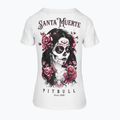 Moteriški marškinėliai Pitbull Santa Muerte Rose white 4
