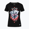 Moteriški marškinėliai Pitbull Fur Ever Love black