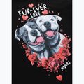Moteriški marškinėliai Pitbull Fur Ever Love black 4