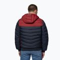 Vyriška žieminė striukė Pitbull Rubio Quilted Hooded dark navy/red 3
