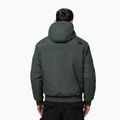 Vyriška žieminė striukė Pitbull Balboa 2 Hooded dark green 3