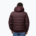 Vyriška žieminė striukė Pitbull Dillon Quilted Hooded burgundy 3