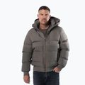 Vyriška žieminė striukė Pitbull Patton Quilted Hooded taupe