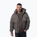 Vyriška žieminė striukė Pitbull Patton Quilted Hooded taupe 3
