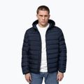 Vyriška žieminė striukė Pitbull Foothill Hooded Padded dark navy
