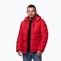 Vyriška žieminė striukė Pitbull Piedmont Quilted Hooded fluorescent red