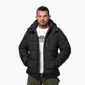 Vyriška žieminė striukė Pitbull Piedmont Quilted Hooded black