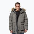 Vyriška žieminė striukė Pitbull Forest Hooded Parka taupe 4