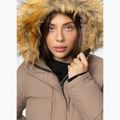 Moteriška žieminė striukė Pitbull Azalea Quilted Hooded dark sand 6