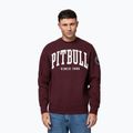 Vyriškas džemperis Pitbull Norton Crewneck dark burgundy