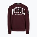 Vyriškas džemperis Pitbull Norton Crewneck dark burgundy 4