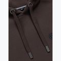 Vyriškas džemperis Pitbull Small Logo Hooded dark chocolate 3