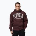 Vyriškas džemperis Pitbull Norton Hooded dark burgundy