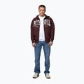 Vyriškas džemperis Pitbull Norton Hooded Zip dark burgundy 2