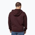 Vyriškas džemperis Pitbull Norton Hooded Zip dark burgundy 3