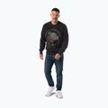 Vyriškas džemperis Pitbull Strenght & Respect Crewneck washed dark graphite 4