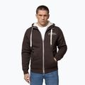 Vyriškas džemperis Pitbull Ruffin Detroit Hooded Zip dark chocolate