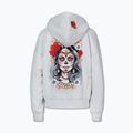 Moteriškas džemperis Pitbull Santa Muerte Hooded Zip white stone 9