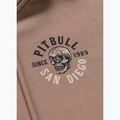 Moteriškas džemperis Pitbull Skull Surf Hooded Zip chocolate mousse 10