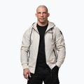 Vyriška striukė Pitbull Athletic Logo Nylon Hooded light sand