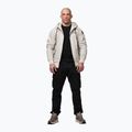 Vyriška striukė Pitbull Athletic Logo Nylon Hooded light sand 2