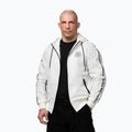 Vyriška striukė Pitbull Athletic Tape Nylon Hooded off white