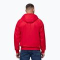 Vyriška striukė Pitbull Athletic Tape Nylon Hooded red 3