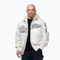 Vyriška striukė Pitbull Aero Flight Hooded off white 4