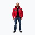 Vyriška striukė Pitbull Aero Flight Hooded fluo/red 2