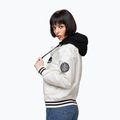 Moteriška striukė Pitbull Angela San Diego Hooded Varsity off white 4