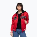 Moteriška striukė Pitbull Angela San Diego Hooded Varsity fluo/red 4
