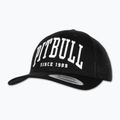 Vyriška kepurė su snapeliu Pitbull Mesh "Pitbull Norton" Trucker Low Profile black/black