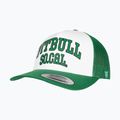 Vyriška kepurė su snapeliu Pitbull "SO.CAL." Retro Trucker žalia/balta