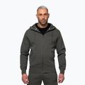 Vyriškas džemperis Pitbull Sampson Hooded Zip Sweatshirt grey/green