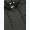Vyriškas džemperis Pitbull Sampson Hooded Zip Sweatshirt grey/green 8