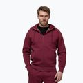 Vyriškas džemperis Pitbull Sampson Hooded Zip Sweatshirt burgundy