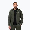 Vyriškas džemperis Pitbull Tape Parker Hooded Zip old green 4
