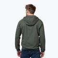 Vyriškas džemperis Pitbull Nugget Small Logo Hooded Zip sage green 3