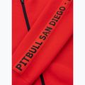 Moteriškas džemperis Pitbull Explory Tape Hooded Zip fluo/red 13