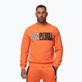 Vyriškas džemperis Pitbull USA Crewneck Sweatshirt fluo orange