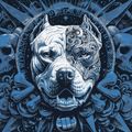 Vyriškas džemperis Pitbull World Sweatshirt Hooded dark navy 7