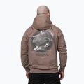 Vyriškas džemperis Pitbull Midnight Sweatshirt Hooded brown savana 3