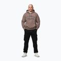 Vyriškas džemperis Pitbull Midnight Sweatshirt Hooded brown savana 5