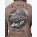 Vyriškas džemperis Pitbull Midnight Sweatshirt Hooded brown savana 6