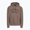 Vyriškas džemperis Pitbull Midnight Sweatshirt Hooded brown savana 7