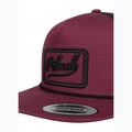 Vyriška kepurė su snapeliu Pitbull Original 1989 burgundy/black 3