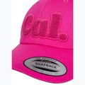 Vyriška kepurė su snapeliu Pitbull 3D Chenile EMB Cal Classic Low Profile pink 3